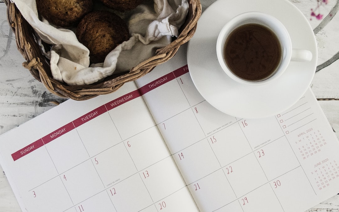 Magnetic Fridge Calendar